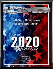 2020 Best of Rochester HoF Award