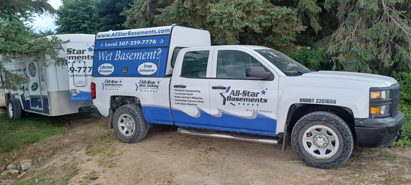 Cement Mudjacking in Lake City, MN All Star Basements