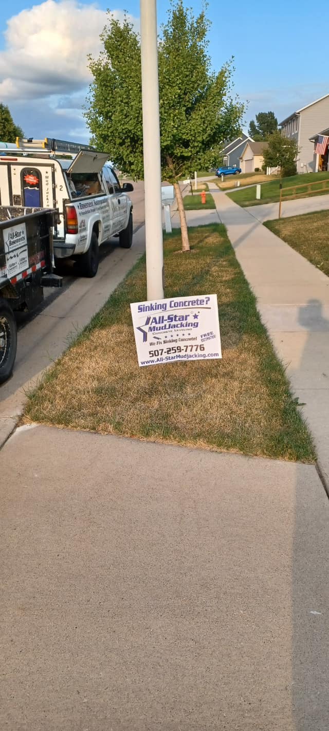 Cement Mudjacking in Lake City, MN All Star Basements