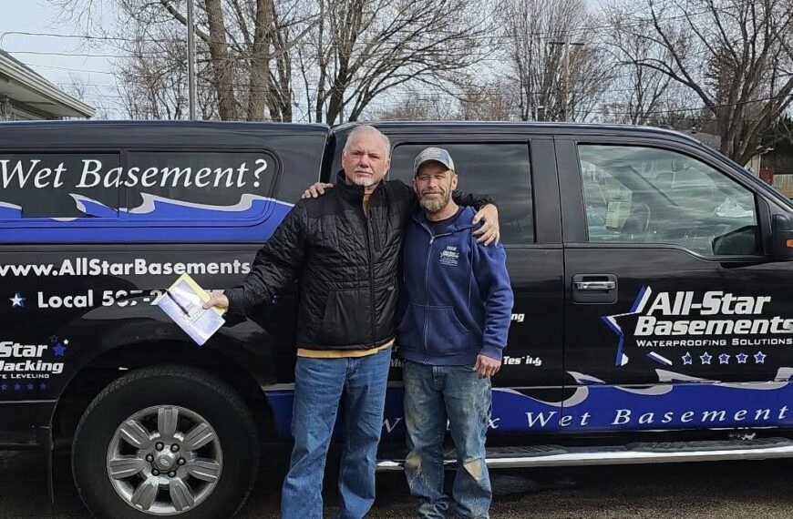 All-Star Drain System install in Rochester, MN