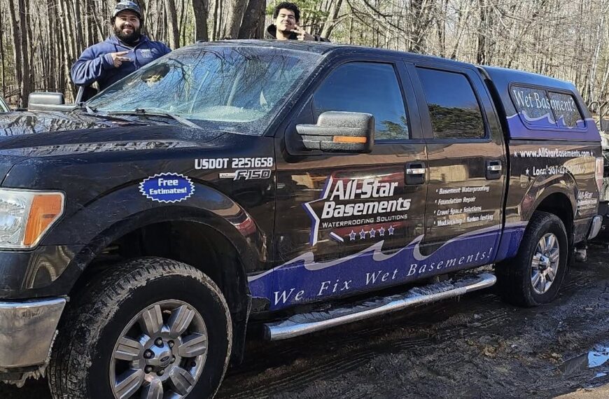 All-Star Drain System install in Fall Creek, WI